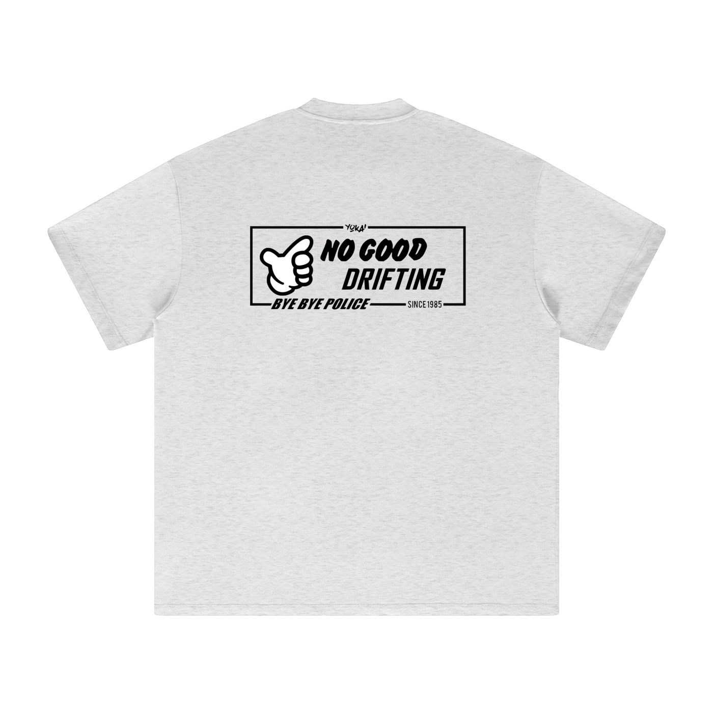NO GOOD DRIFTING WHITE T-SHIRT