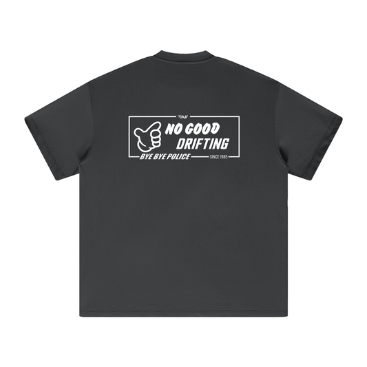 NO GOOD DRIFTING BLACK T-SHIRT