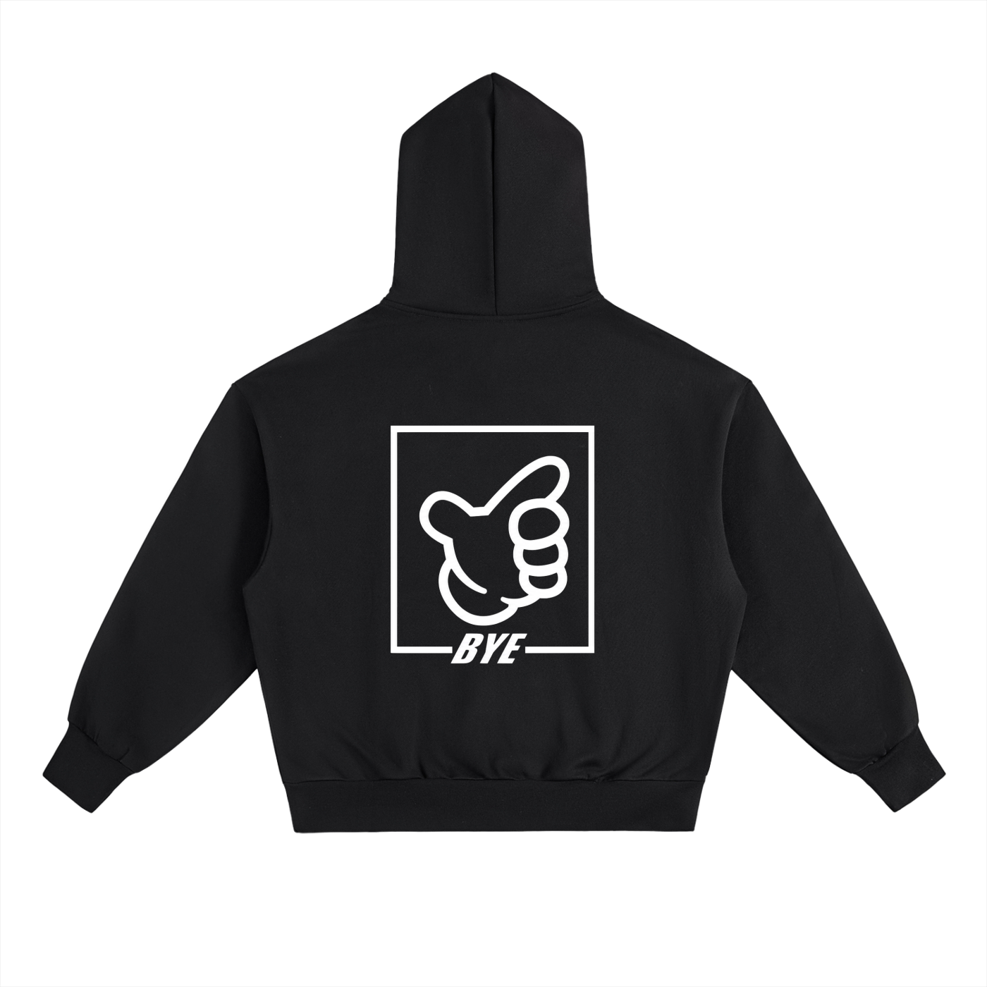 BYE BYE POLICE HEAVYWEIGHT HOODIE